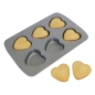 Preview: 6 Cup Heart Pan